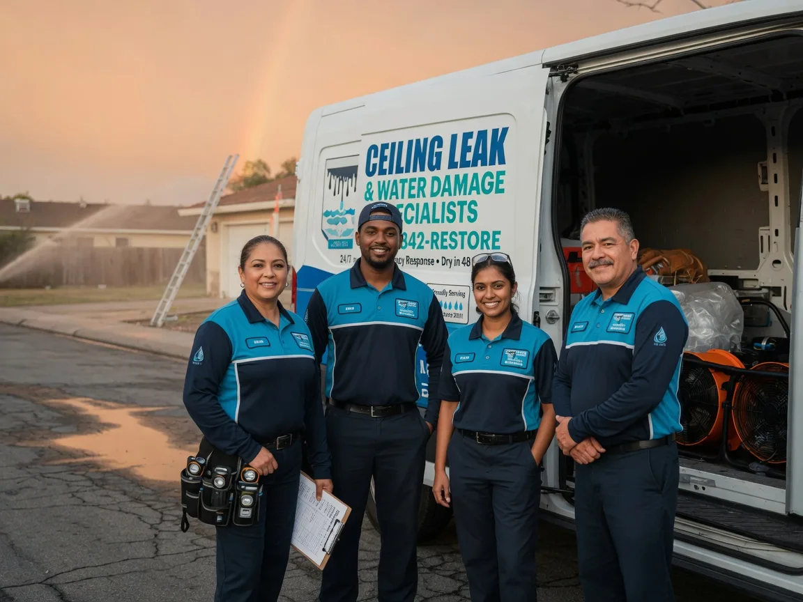Ceiling Leak Cleanup company in Georgetown, MA