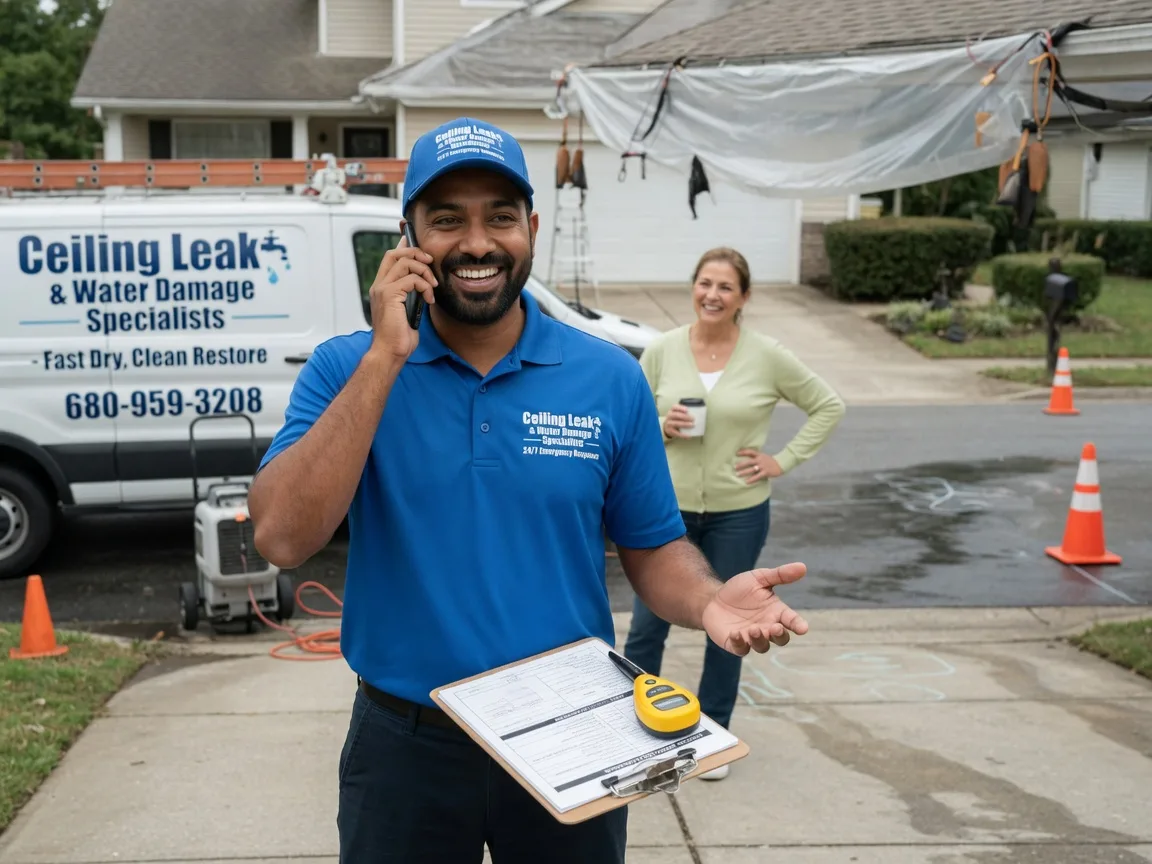 Ceiling Leak Cleanup Georgetown, MA FAQs